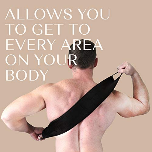 Skinerals Microfiber Back Applicator Mitt Band, Back Self Tanner and