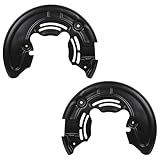cciyu 9L1Z2K004B JL3Z2K004A Brake Dust Shield 2PCS Front Left Right Fit for Ford for Expedition 2007-2022,for Ford for F-150 2010-2020,for Lincoln for Navigator 2007-2023