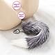 Fuchsschwanz Analplug,Edelstahl Analplug mit Fuchsschwanz ButtPlug, Erotik Fuchs Tail Analplug Cosplay,konische Spitze, SM Sexspielzeug, Fuchsschwanz Buttplug(Rosa)