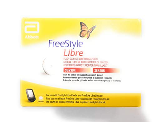 FreeStyle Libre 2, Sensor para monitorización continua de glucosa, sistema Flash para automonitorización, 2 piezas