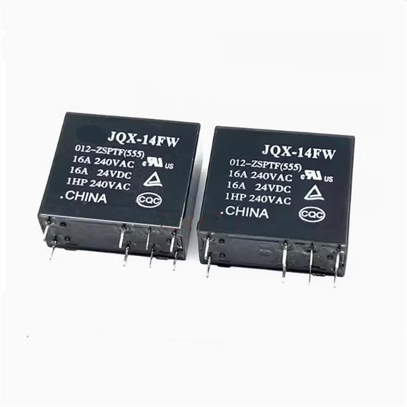 Relais JQX-14FW 012-2SPTF 12V DC 8 broches pour circuit imprimé