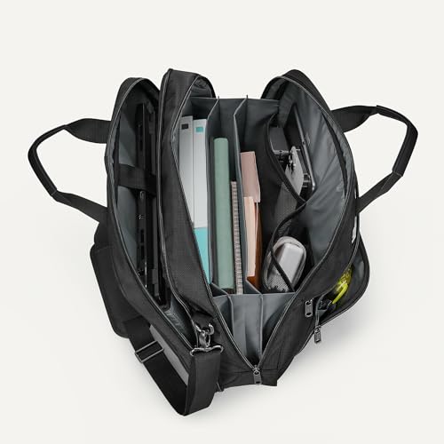 Amazon Essentials Checkpoint Friendly Laptop Briefcase, 16 inch, Black - image 6