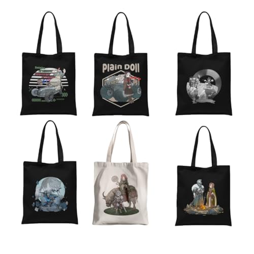 [HIWOWO] ELDEN RING Bloodborne DARK SOULS ��ە� �����Ԃ��� �g�[�g�o�b�O �Q�[������ �L�����o�X�o�b�N �V�����_�[�o�b�O �L�����N�^�[ ���킢�� ������� �V���v�� �y�� ��e�� �ʋ� �ʊw ���s�p (DARK 