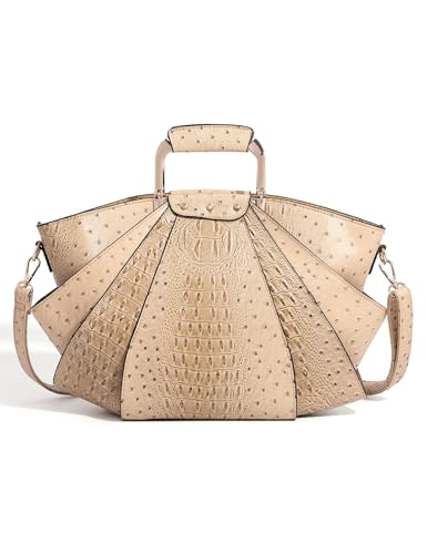 Image of Bag Woman Large Capacity Leather Purse Fashion Designer Metal Top Handle Handbags Women Crossbody Large Bags for Women Tote