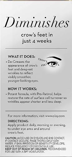Olay 10075609195201 Eyes Pro Retinol Eye Cream Anti-Wrinkle Treatment For Crow'S Feet thumb #4