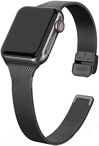 amazon silver apple watch band