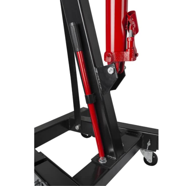 SIO Grúa Elevadora de Motores 2 Toneladas | Grúa Hidráulica de Taller Plegable | Elevador de Motores y Cargas Pesadas | Mecánica Profesional y Automoción