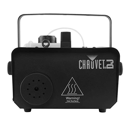 chauvet dj hurricane 1600 compact high-output fog machine wtimer remote amp automatic shut-off black