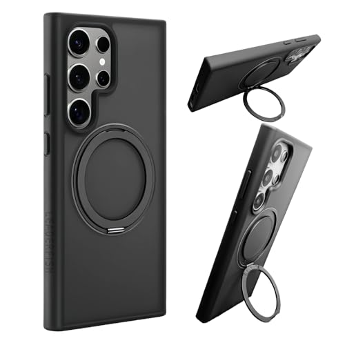 LEADERFISHy2024VJE_360x]X^hzFor Galaxy S24 Ultra P[X MagSafeΉ O SC-52E | SCG26 ČRMILKi ϏՌ TPU op[ B[X^h c }Olbg