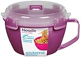 Schüssel für asiatische Nudelsuppen, 940 ml (Pink)