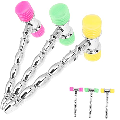 Toddmomy Birthday Party Game Toys 6 Pack Squeaky Hammers Boys and Girls Party Pounding Toy Random