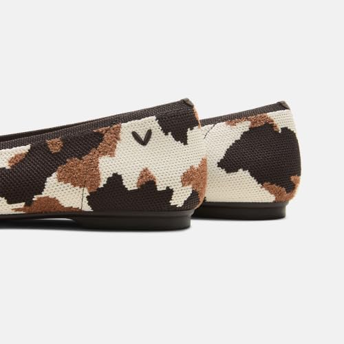 Image of VIVAIA Margot 3.0 Newly Upgraded Women's Ballet Flats Comfortable Square-Toe V-Cut Flats Casual Dress Washable Sustainable Shoes