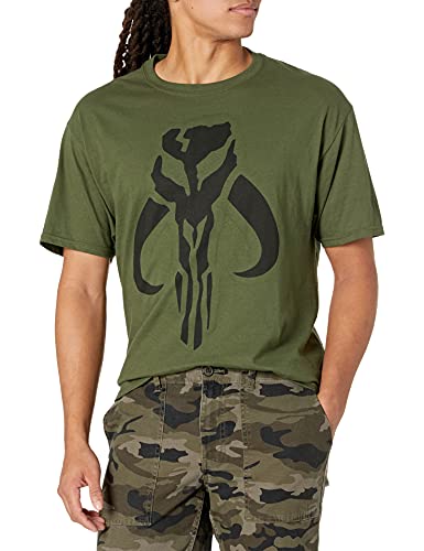 T-shirt Star Wars Mandalorien homme en coton premium à finitions renforcées