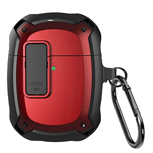 【Miimall】 Google Pixel Buds A-Series 適用 ケース グーグル ピクセル Buds A カバー 耐衝撃 防傷 軽量 ハードケース 落下防止 カラビナ付き 着装充電可能 ロッグ機能 グーグル Pixel Buds A 保護カ