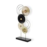 Design Skulptur aus Metall Wackadoo® Design Tischdekoration Skulptur aus Metall 57 cm Hoch