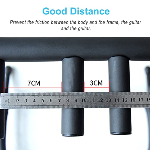 Lqdp Guitare Support 3 Voies Sol Support Guitare, Pliable Accessoires Guitares Rack pour Guitare Basse Électrique… - Les Beatles, Paul McCartney, John Lennon, RIngo Starr, George Harrison Lqdp Guitare Support 3 Voies Sol Support Guitare, Pliable Accessoires Guitares Rack pour Guitare Basse Électrique… – Image 7