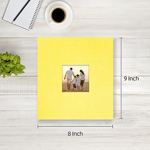 image for potricher Small Photo Album 4x6 200 Photos Linen Cover Picture Photo B