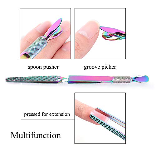 Pinzas de acero inoxidable WOKOTO para manicura miniatura 3