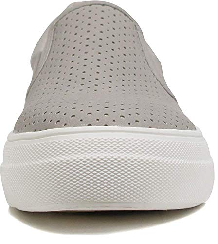 Soda Flat Women Shoes Slip On Loafers Casual Sneakers Memory Foam Insoles Hidden Platform/Flatform Round Toe Croft-G3