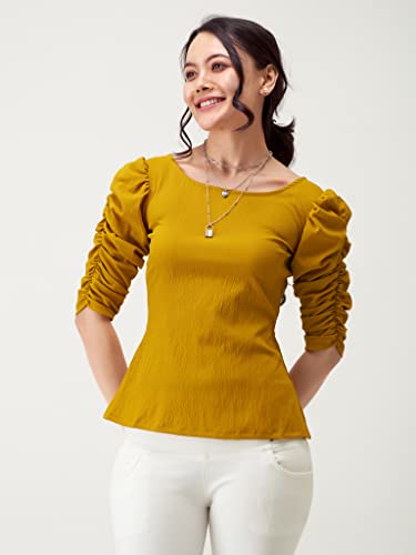 Image of AASK Casual Solid Women Top