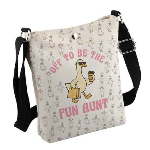 Sac à bandoulière tante Fun Aunt Goose : le cadeau humoristique parfait