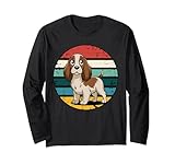 Photo Gallery retro cocker spaniel vintage dog lover regali per uomini e donne maglia a manica Photo Gallery retro cocker spaniel vintage dog lover regali per uomini e donne maglia a manica