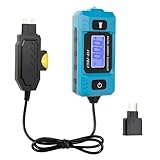 Automotive Circuit Fault Probe Tester, Portable High-Precision 20A 48V Car Circuit Probe Tester with LED Display & Front Lighting, Automotive Open & Short Finder, Car Relay Fuse Blade Checker (1)