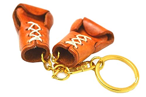Boxing Gloves Leather Sports (L) Keychain VANCA CRAFT- Made in Japan #56891