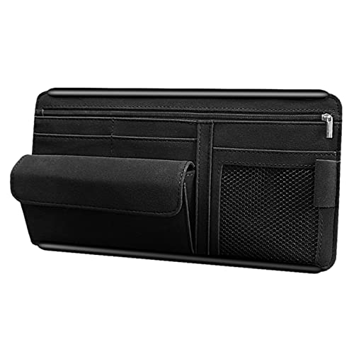 サングラスオーガナイザー ケース用 すべての車モデルに適用 保管 変更キー 領収書 運転免許証 直接クランプ眼鏡オーガナイザー