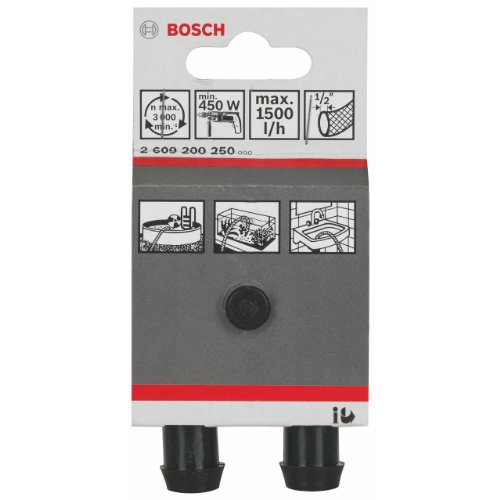 Bosch Professional Zubehör 2609200250 Wasserpumpe 1500 l/h, 1,3 cm (0,5 Zoll), 3 m, 18 m, 10 Sec. - Image 3