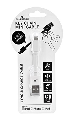 Bluestork BS-USB-IKEY/W Cavo per Cellulare USB a