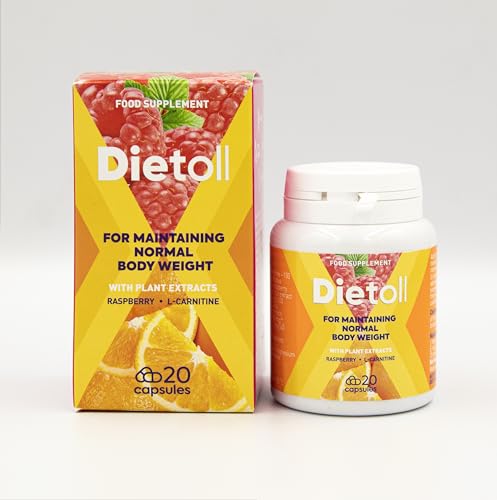 Dietoll Nahrungsergänzungsmittel für ketogene Diät 20 Kapseln mit Coenzym Q10