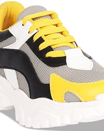 Image of SHUBI Women's Cute Sports Running Shoes,Walking, Gym Casual Sneaker Lace-Up Shoes for Girl's(796)