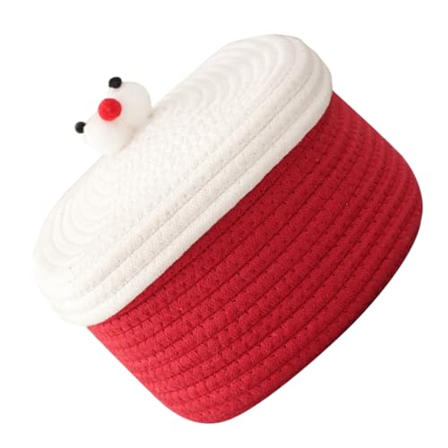 Panier de rangement avec couvercle pour masquer le désordre