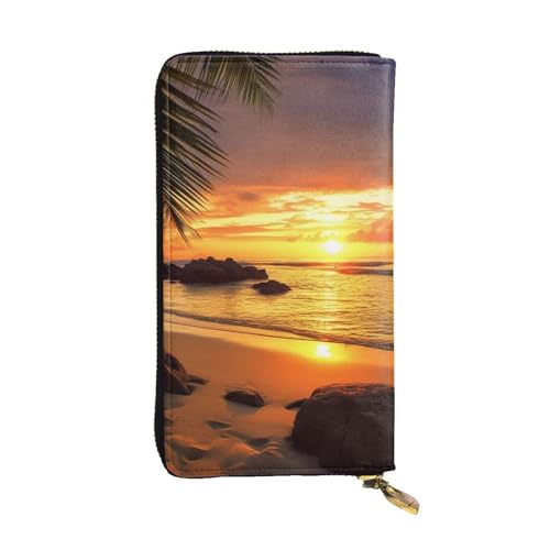 Portefeuille long femme en cuir idéal pour voyager avec élégance