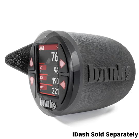 Banks Power 63349 15-19 fits Chevy™/fits GMC™ 2500/3500 iDash Stealth Pod Mount - Single Gauge