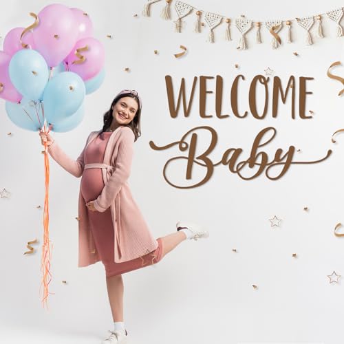 Decoración Baby Shower Vinilo Bienvenida Bebé miniatura 3
