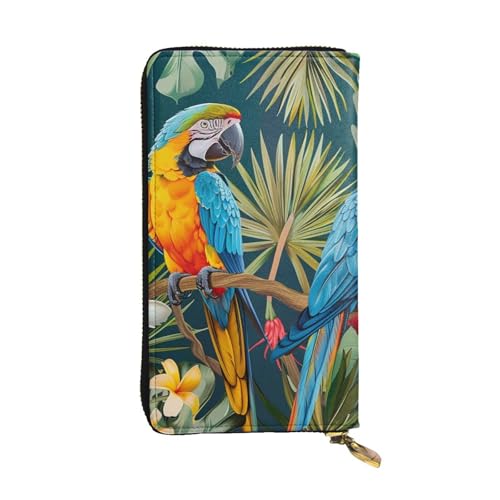 Portefeuille en cuir pour femme zippé grand compartiment téléphone portable et monnaie