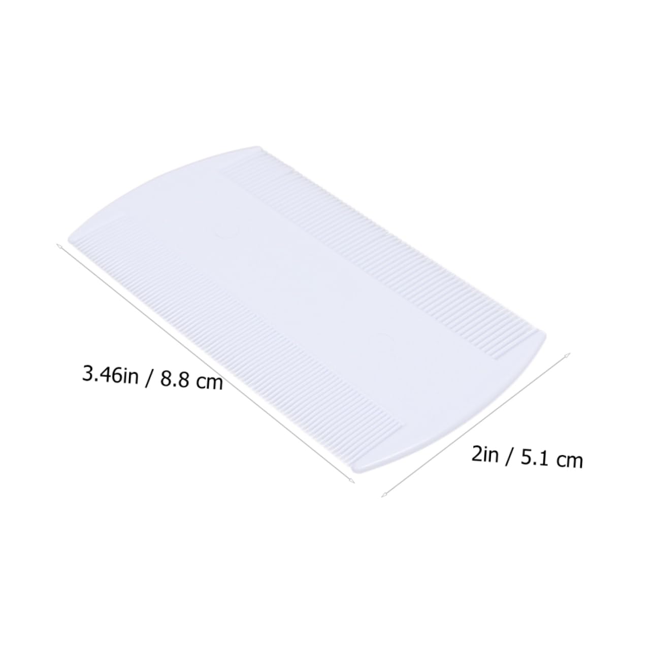 CORHAD Double-sided Fine-tooth Pet Comb 10pcs Dog and Cat Grooming Combs Pet Hair Cleaning Massaging Brush for Grooming