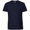 Fruit of the Loom Mens Ringspun Premium Tshirt (XL UK) (Fuchsia) #1