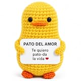 EQUIK PRODUCTS Pato del Amor - 14 cm de Alto Pareja, Novia o Novio | Detalle Original y Regalo Romántico para San Valentín, Cumpleaños y Sant Jordi