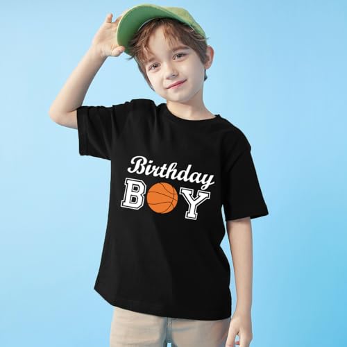 Birthday Boy Shirts Baseball/Basketball/Football Birthday Tshirts 2nd 3rd 4th 5th 6th 7th 8th 9th3