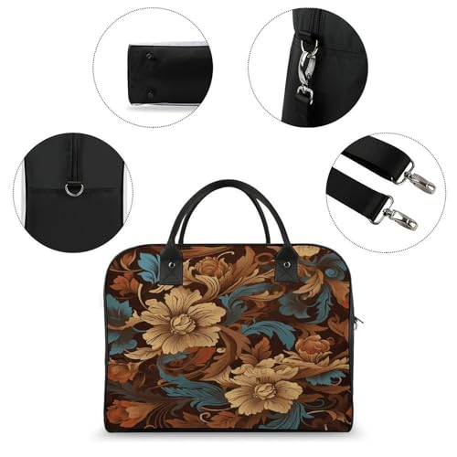 Set de Bolsa Floral Ornamental con Cremallera y Correa Ajustable miniatura 6