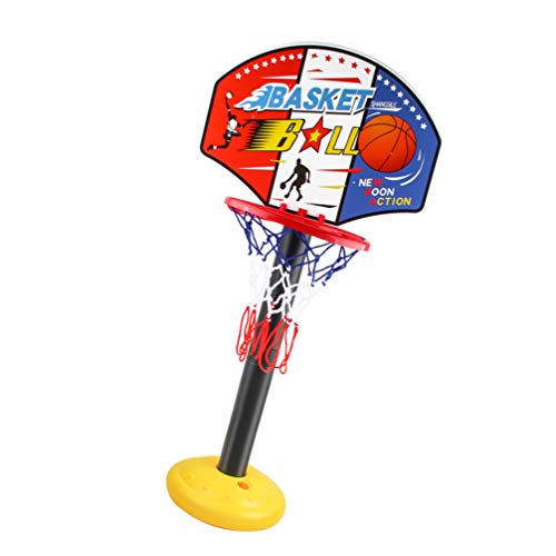 STOBOK Jogo de Basquete Com Pontuação Fácil E Ajustável Levantável Brinquedo de Basquete Interno Min