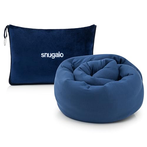 Snugalo Travel Pillow- 2 in 1 Probably the most versatile travel pillow in the world ! Ultra soft & Breathable 100% Bamboo Raylon Luxury material | neck pillow for travel | travel pillow for airplane Snugalo Travel Pillow- 2 in 1 Probably the most versatile travel pillow in the world ! Ultra soft & Breathable 100% Bamboo Raylon Luxury material | neck pillow for travel | travel pillow for airplane