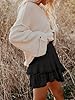 Aoudery Flowy Shorts for Women Casual Boho Ruffle ... #2