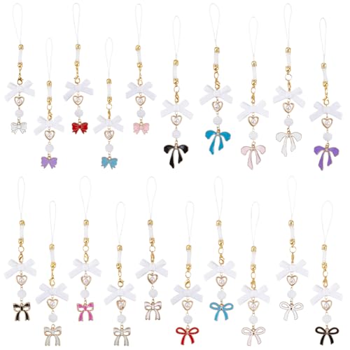 Accessoires de téléphone portable nœud coloré pour personnaliser votre style au quotidien
