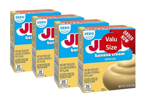 Banana Cream Zero Sugar Instant Reduced Calorie Pudding & Pie