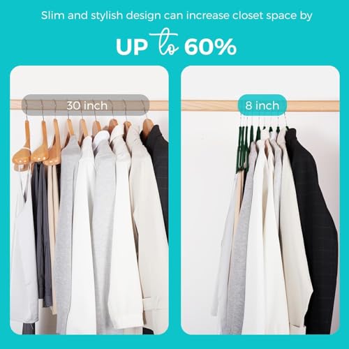 Image of Stainless Steel Clothes Hangers, Heavy Duty Anti-Slip Grooved Metal Wire Hangers for Wardrobe Shirts Saree Pants, Space Saving Steel Cloth Hanging Rack for Home Storage，12 Pack