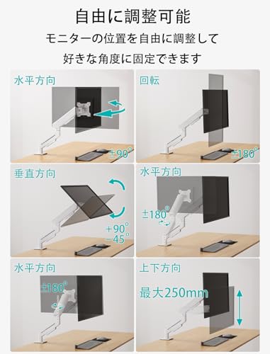 THEARK PCモニターアーム MS012